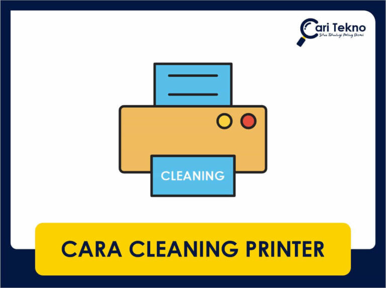 Cara cleaning printer di windows 10