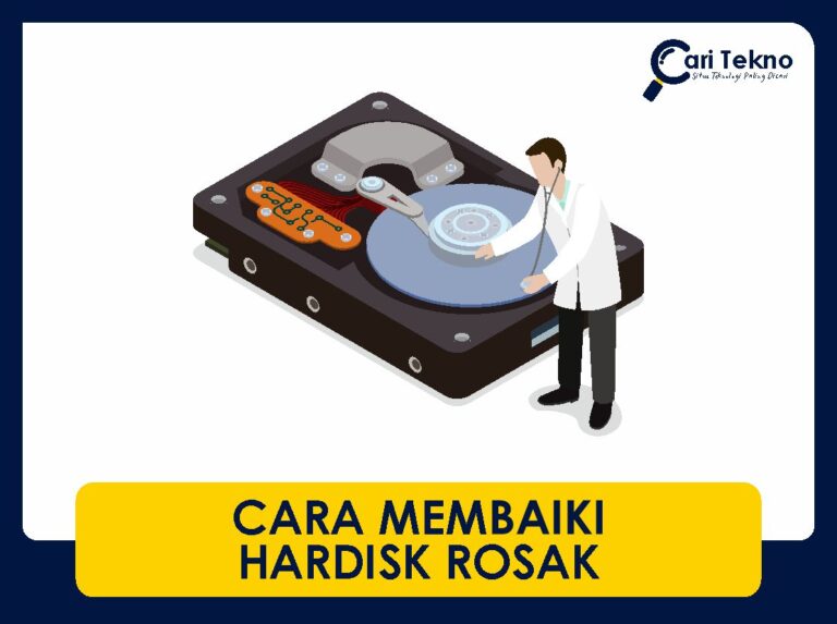 Cara Membaiki Hardisk Rosak