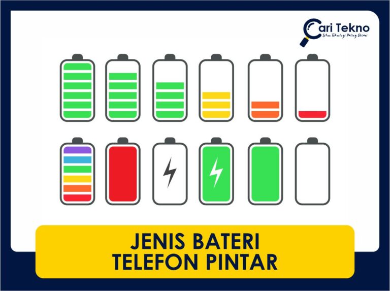 jenis bateri telefon pintar