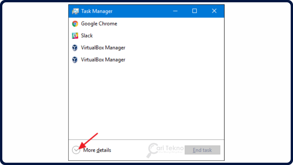 more details task manager