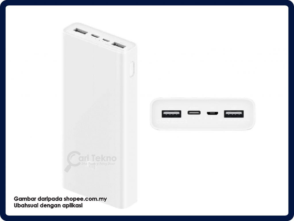 xiaomi powerbank 3 plm18zm 20000mah