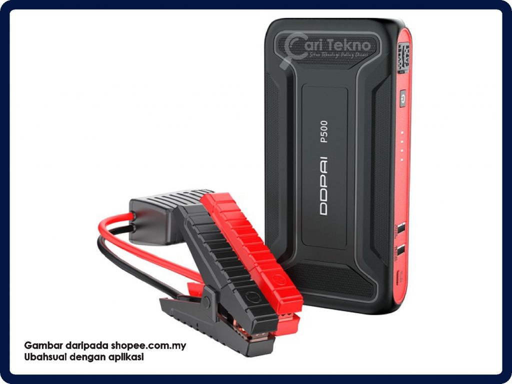 ddpai p500 portable jump starter power bank