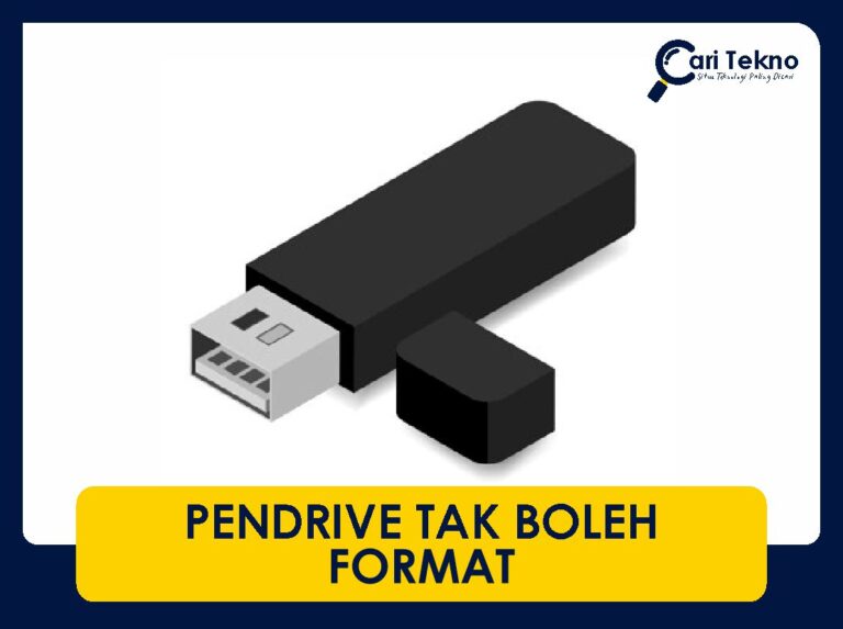 pendrive tak boleh format