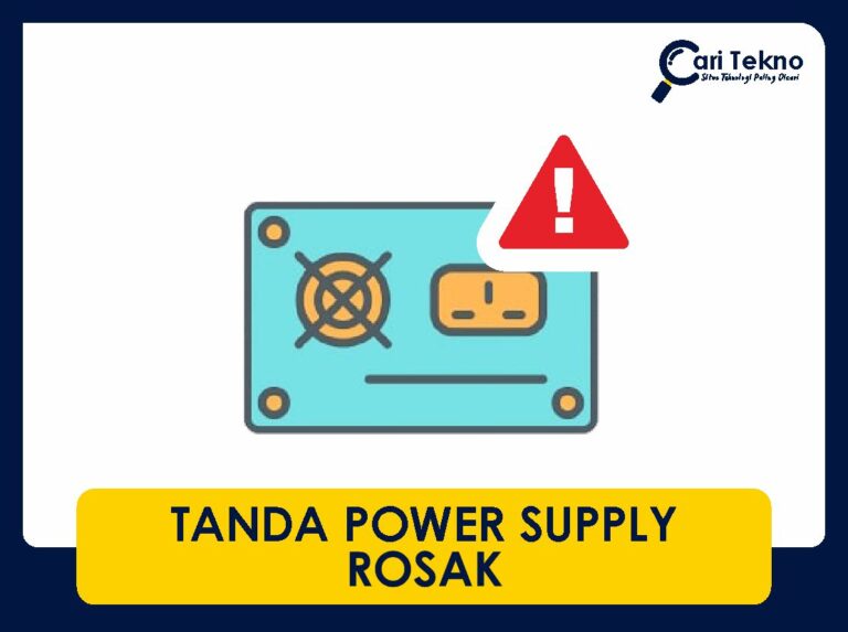 tanda power supply rosak