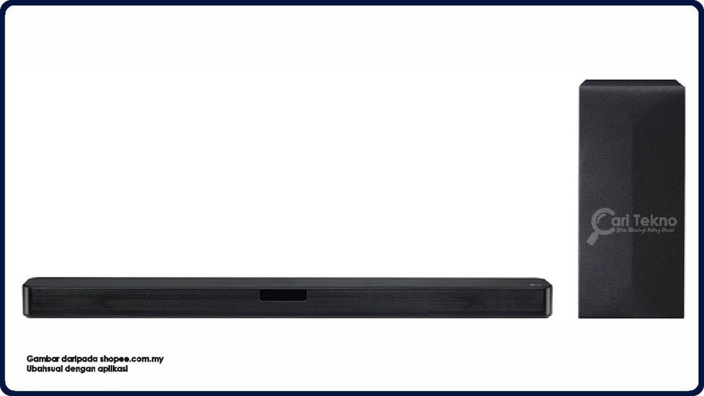 lg sl4 2.1ch wireless subwoofer soundbar (300w)