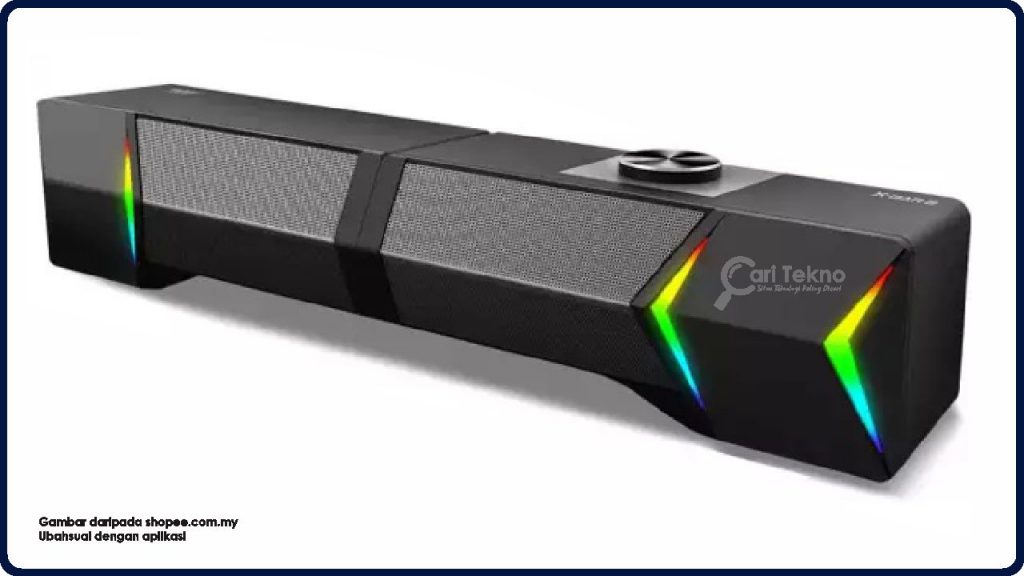 armaggeddon x-bar 2 detachable gaming stereo soundbar