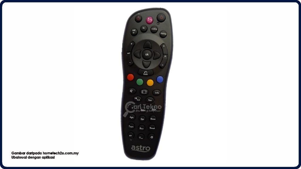 cara automatik set astro remote control