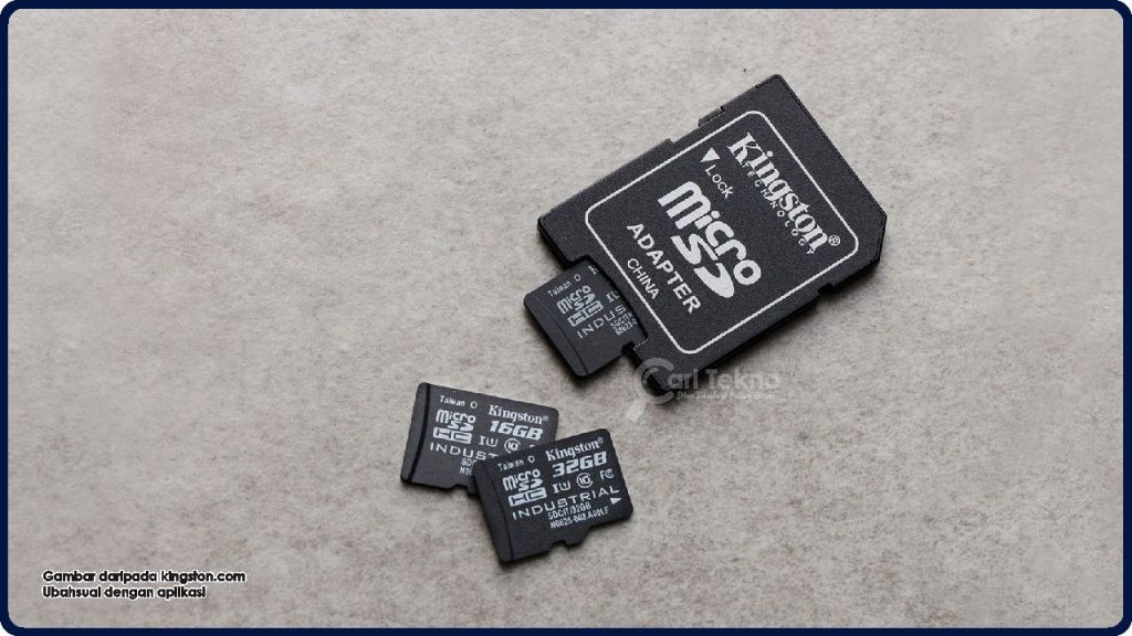 tiada slot microsd