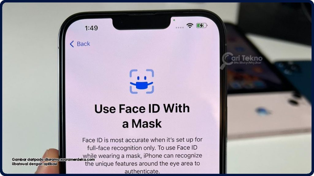 mempunyai ciri face id terbaik