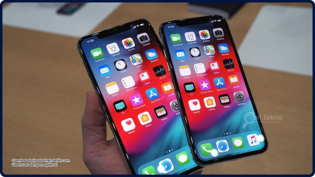 bahan body dan reka bentuk iphone x dan xr