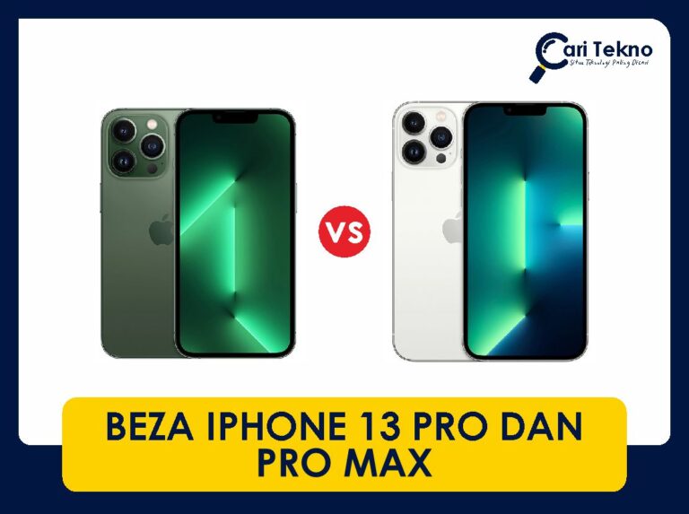 beza iphone 13 pro dan pro max review penuh