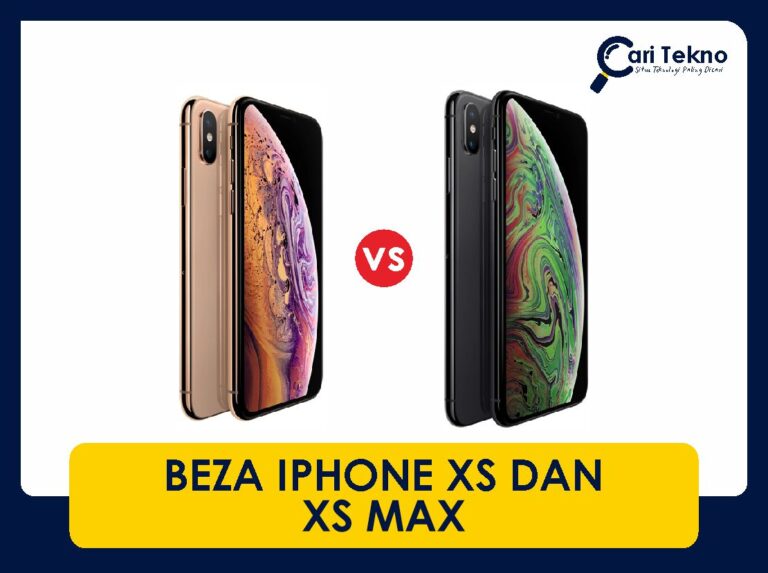 beza iphone xs dan xs max penjelasan & review penuh