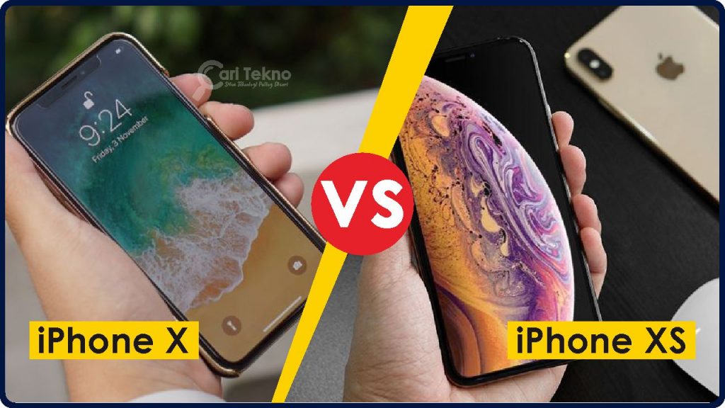 perbandingan dan perbezaan antara iphone x dan xs