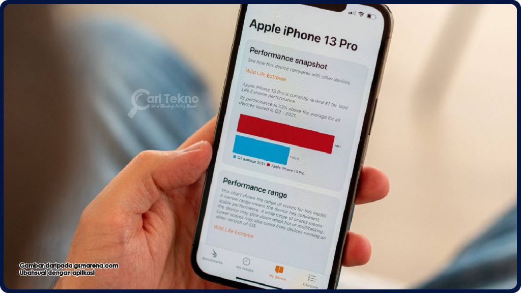 performance iphone 12 pro dan 13 pro