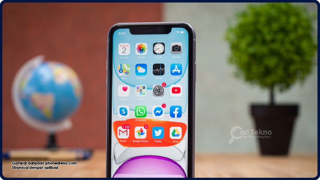 reka bentuk iphone 11 dan xs max