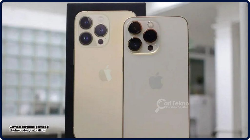 reka bentuk iphone 12 pro dan 13 pro