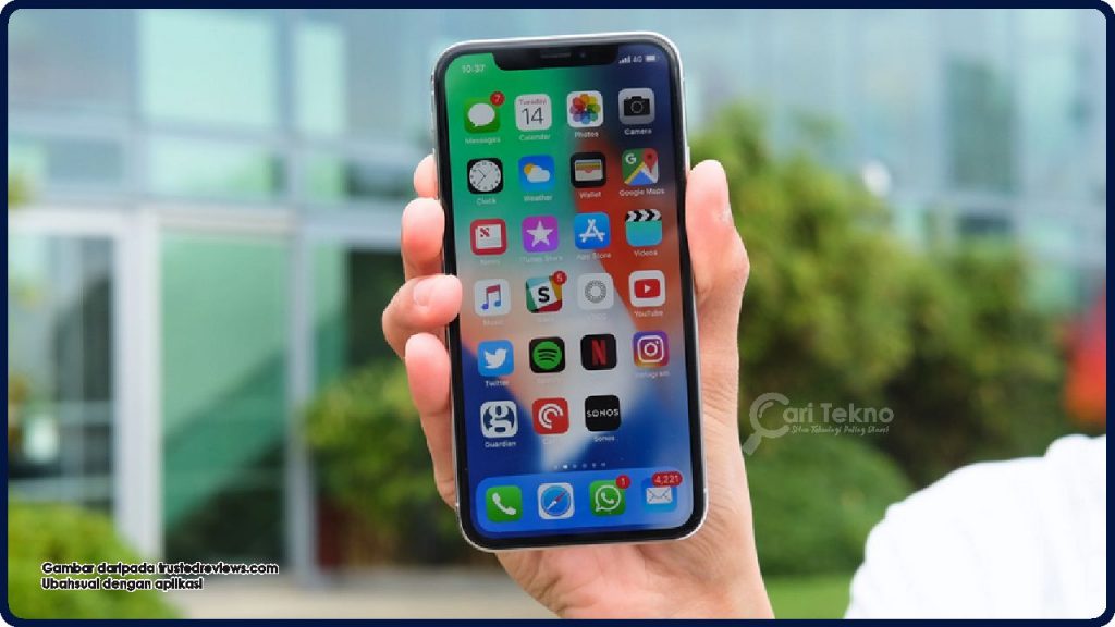 reka bentuk iphone x dan 11 pro