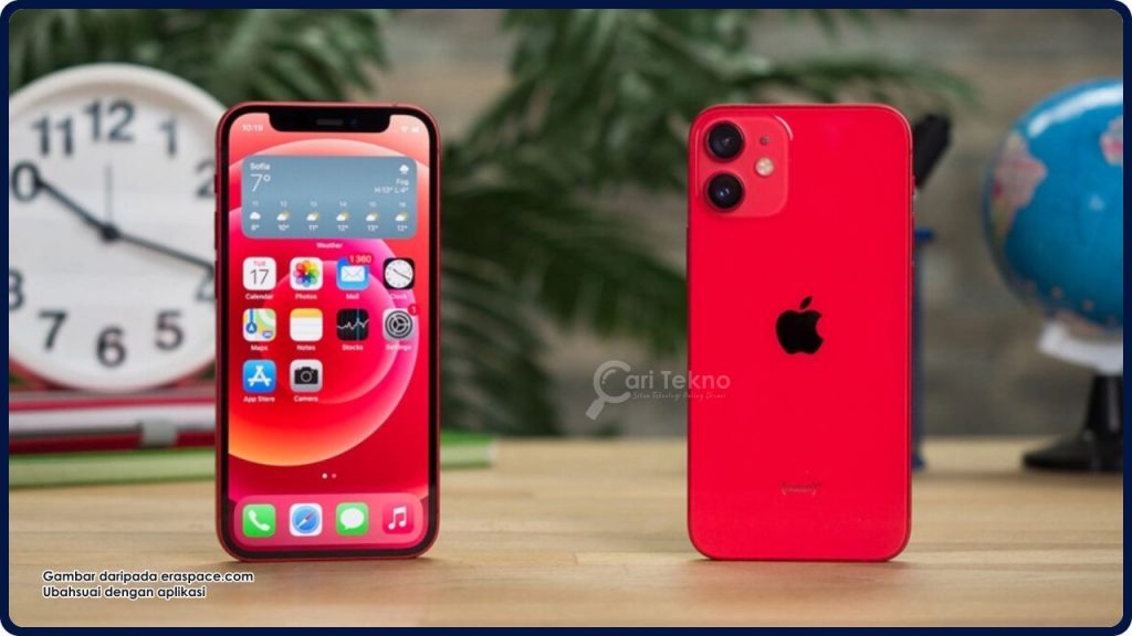 reka bentuk iphone 11 dan 12 mini