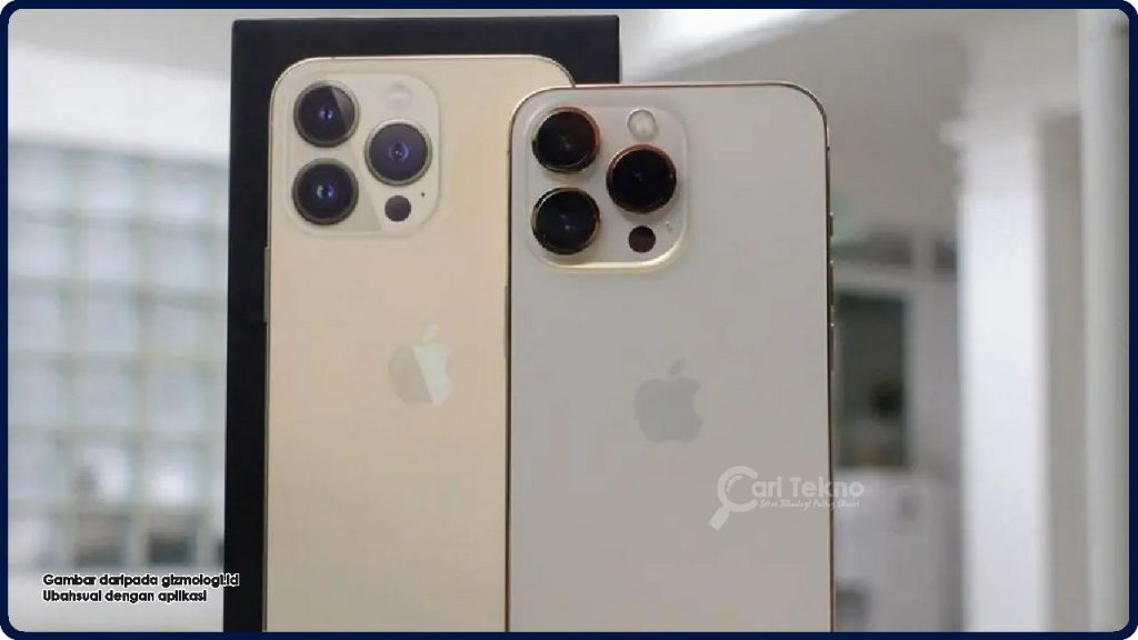 reka bentuk iphone 12 dan 13 pro