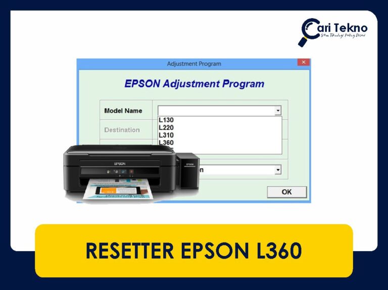 resetter epson l360 free download, punca, cara reset