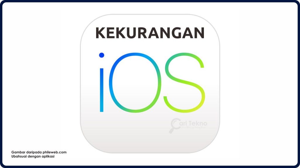 kekurangan ios