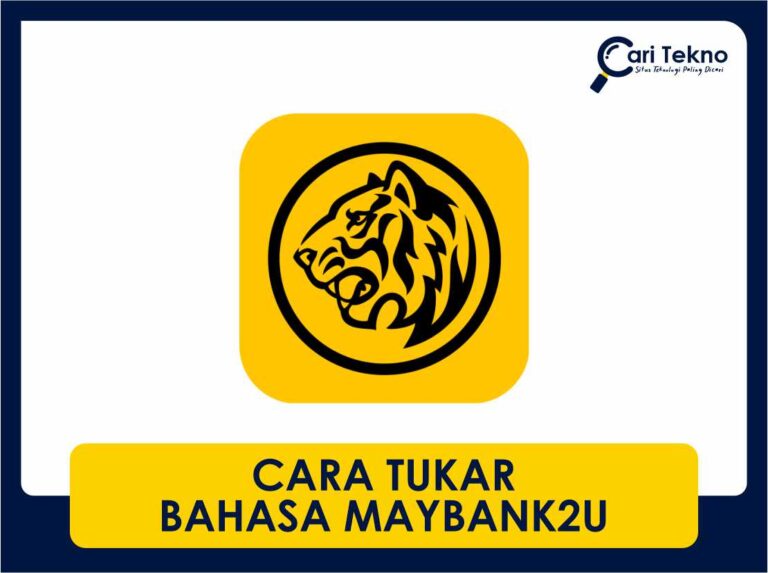 cara tukar bahasa maybank2u