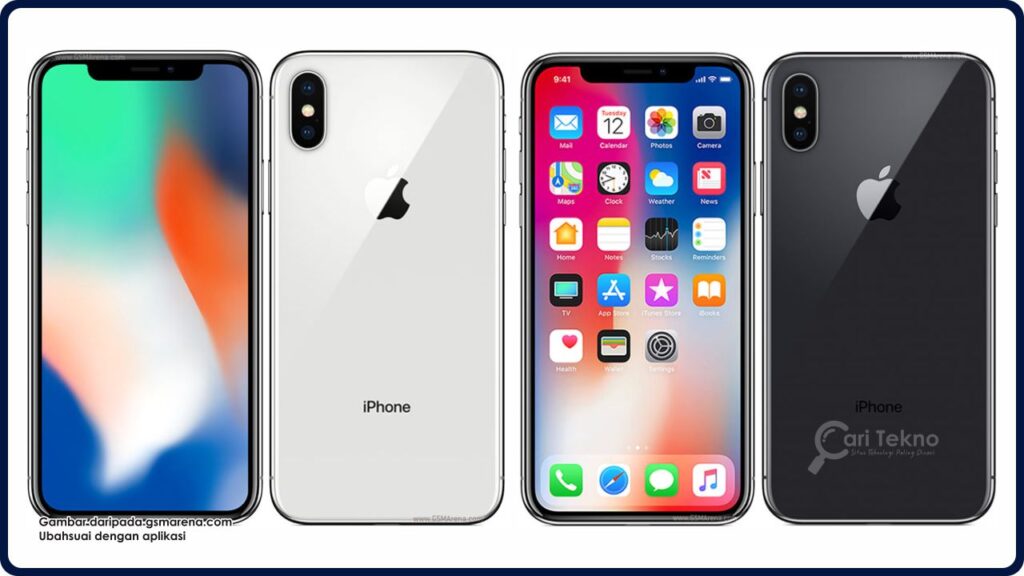 spesifikasi apple iphone x