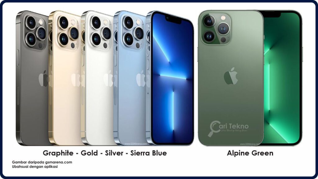 warna iphone 13 pro max