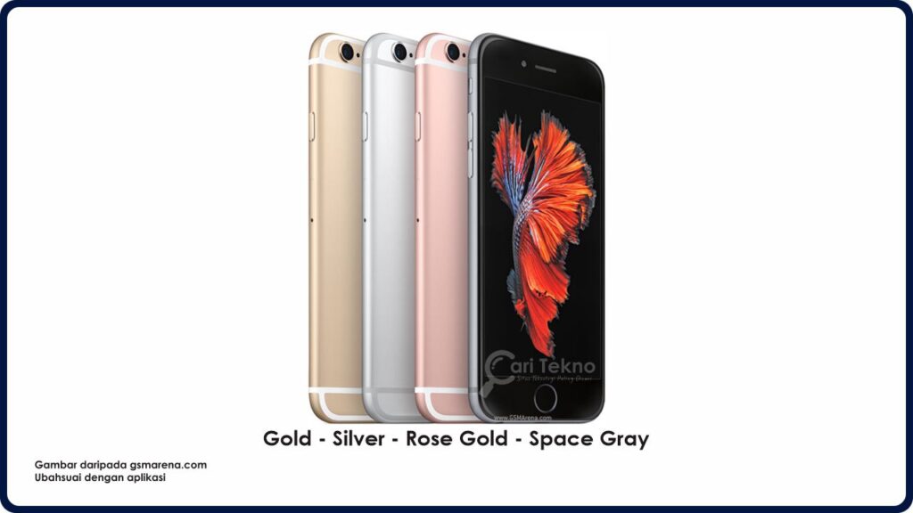 warna iphone 6s