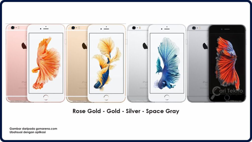 warna iphone 6s plus