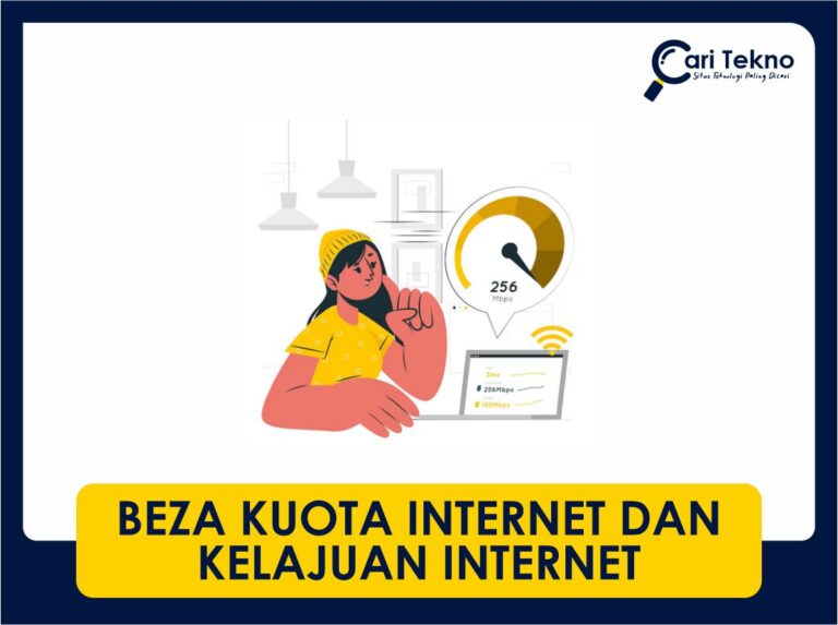 beza kuota internet dan kelajuan internet