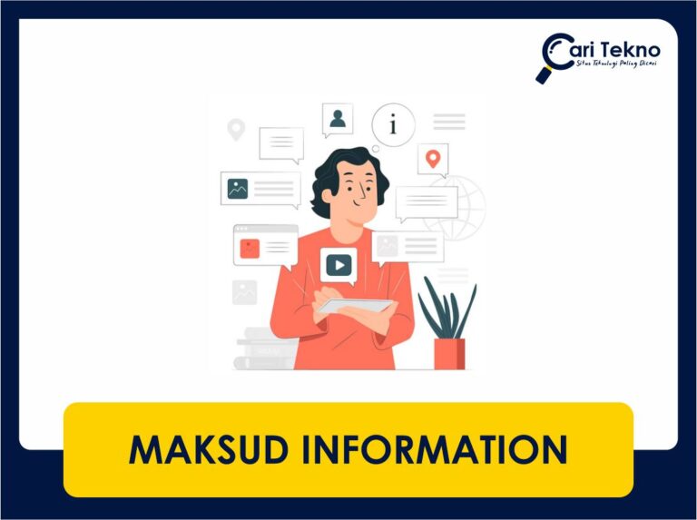 maksud information