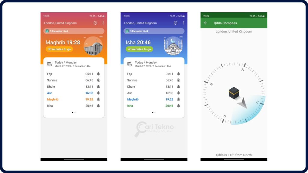 apps waktu solat terbaik salatku - prayer times, azan