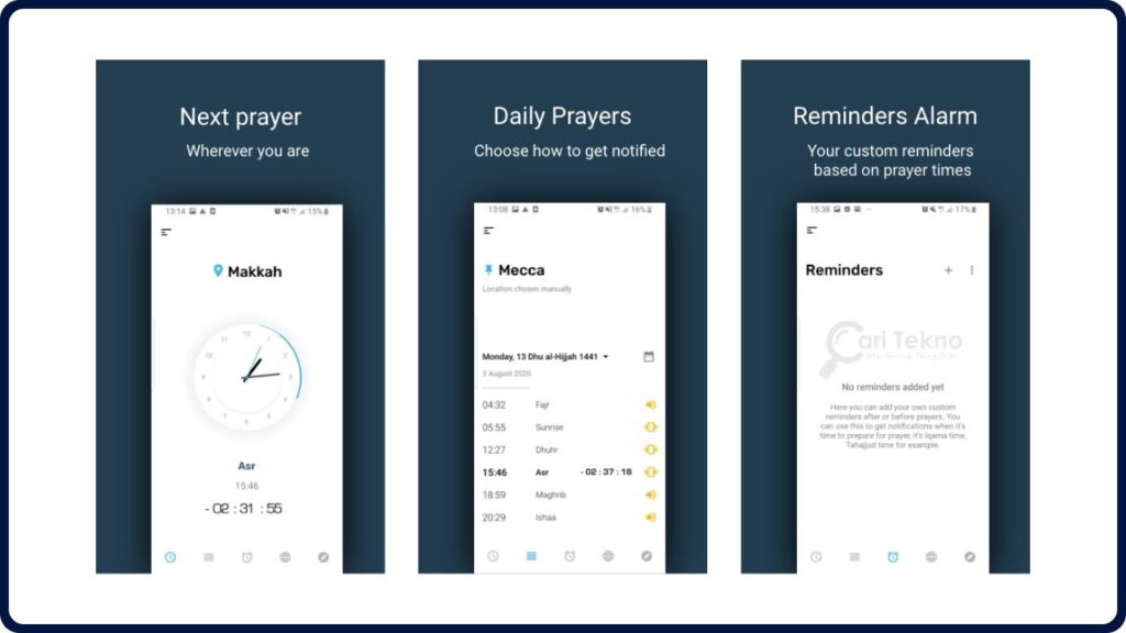 apps waktu solat terbaik صلاتك salatuk (prayer time)