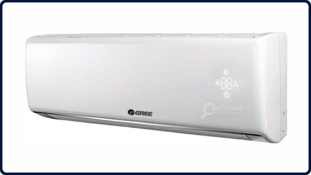 jenama aircond terbaik gree 1.0hp non-inverter aircond (gwc09qc-k6nnb4b i)