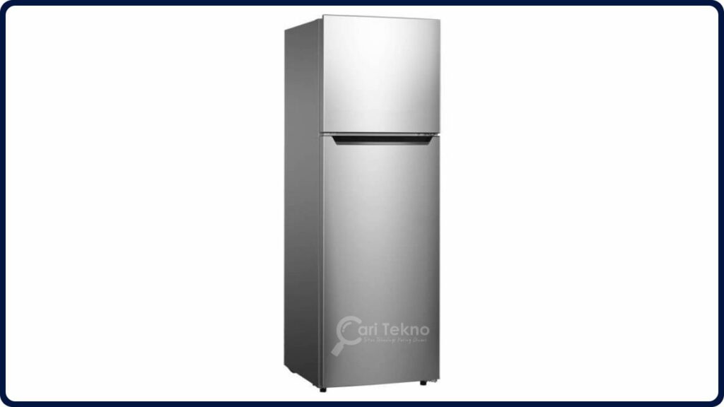 jenama peti ais 2 pintu terbaik hisense 310l 2-door fridge (rt329n4cgn)