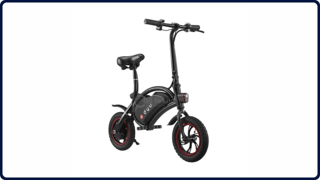 jenama skuter elektrik terbaik dyu d1 seated electric scooter