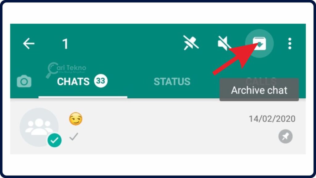 apa itu archive dalam whatsapp