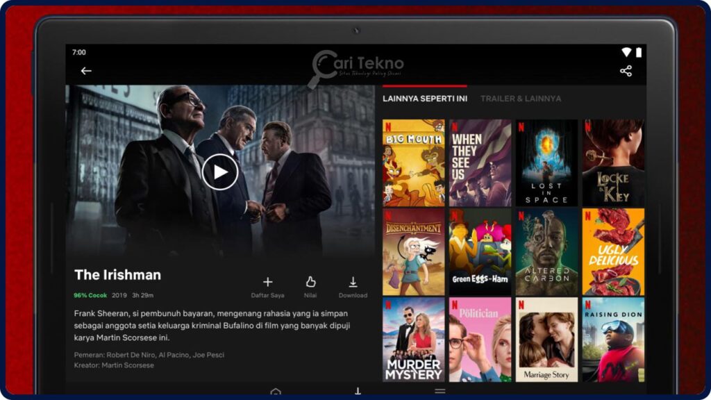 app tengok movie percuma online netflix