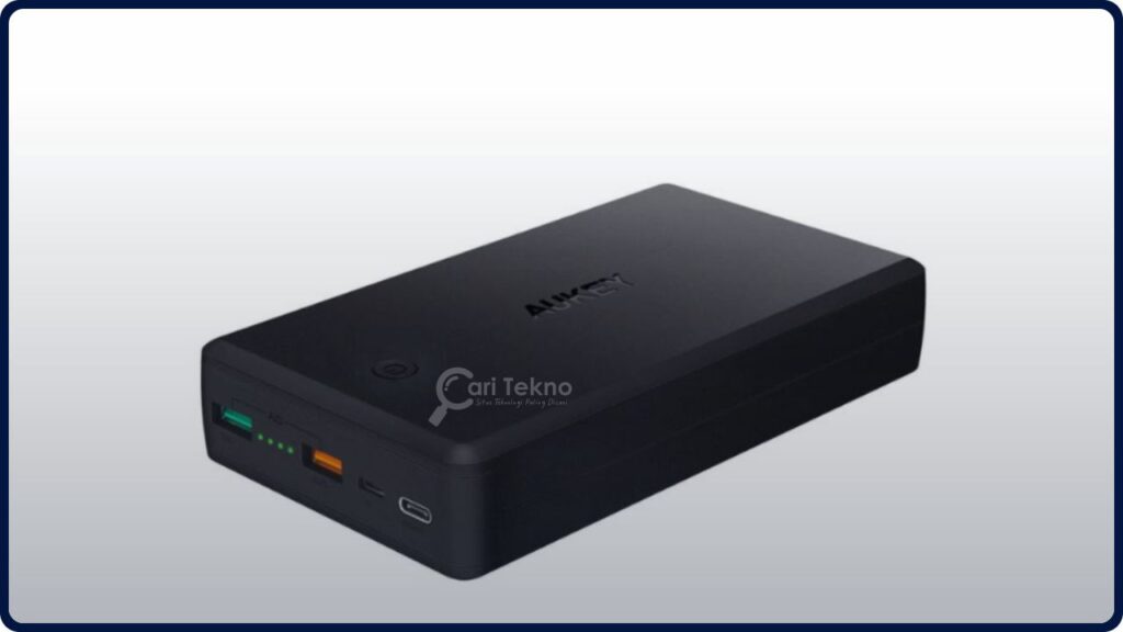 cadangan powerbank terbaik aukey qualcomm quick charge 3.0 (30000mah)