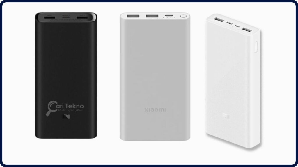 cadangan powerbank terbaik xiaomi mi 50w powerbank 20000mah