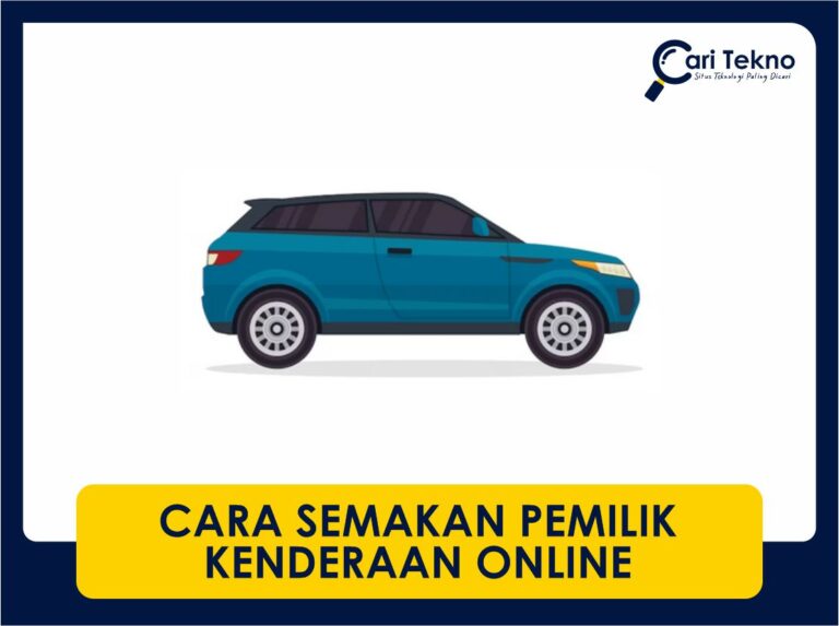 cara semakan pemilik kenderaan online