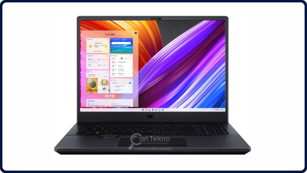 gambar laptop i7 terbaik asus proart studiobook 16 oled (h7600)