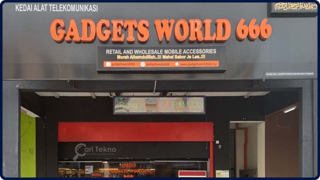 gadgets world 666 shah alam