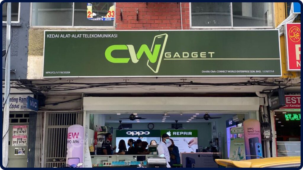 kedai iphone kajang connect world gadget