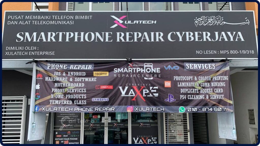 kedai iphone selangor xulatech smart phone repair cyberjaya