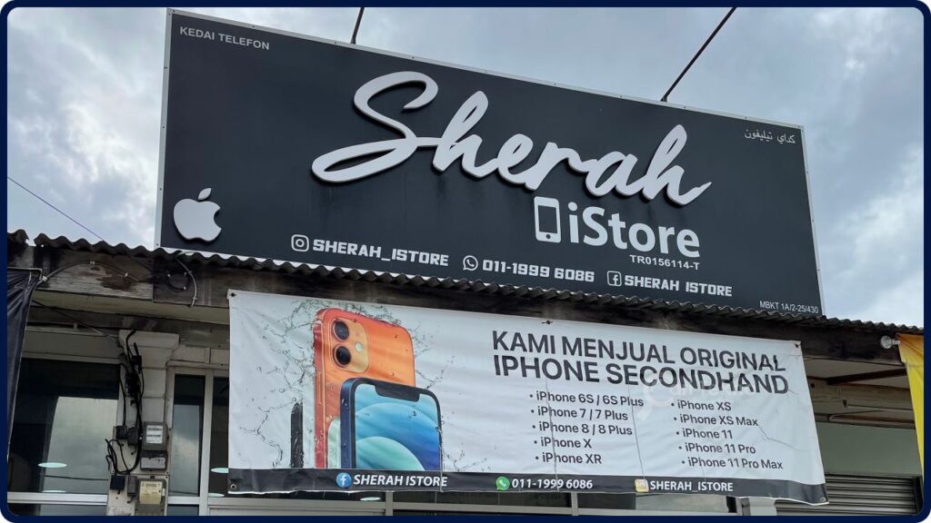 kedai iphone terengganu sherah istore