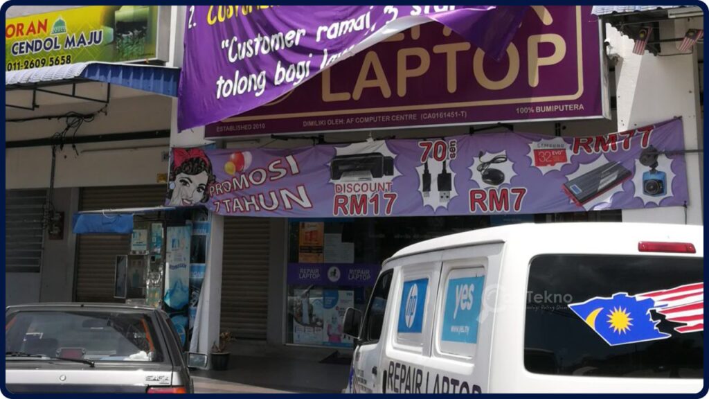 kedai printer kuantan af computer centre ( repair laptop by af )