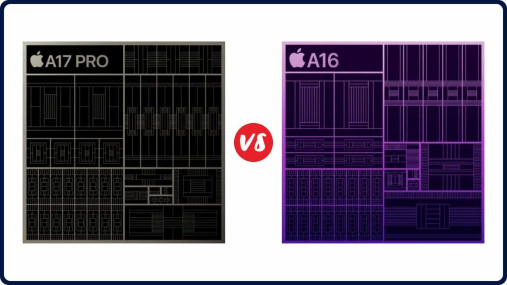 apple a17 pro vs apple a16 bionic