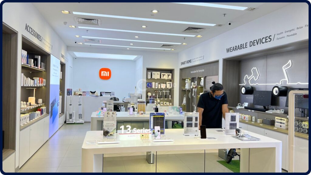 xiaomi store malaysia - aeon mall alpha angle by vivid